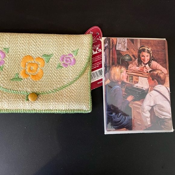American Girls Collection Kit Kitredge purse w/ notecards, still has tags on it - Picture 10 of 12